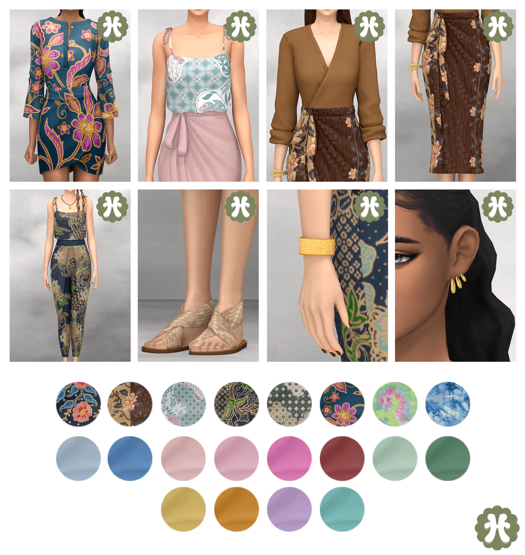 Галерея мода Коллекция одежды Batik #1